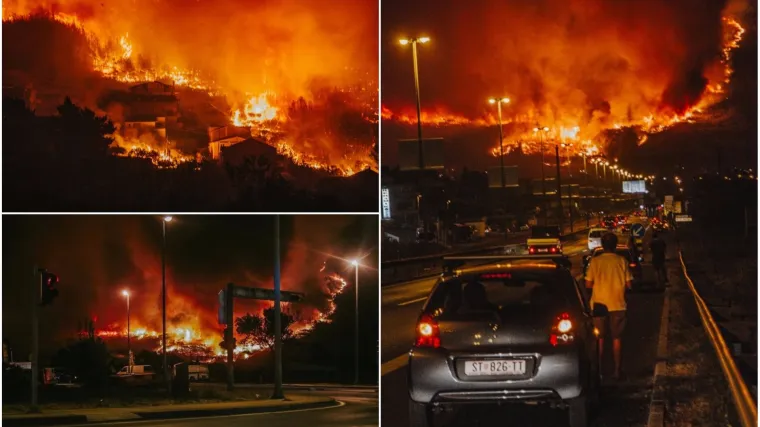 Uzrok stravičnog požara koji je zaprijetio Splitu ipak nije bio iskrenje dalekovoda