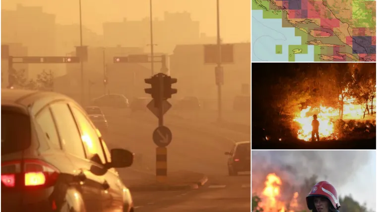 Dalmaciji prijete požari - u ovim gradovima je najrizičnije