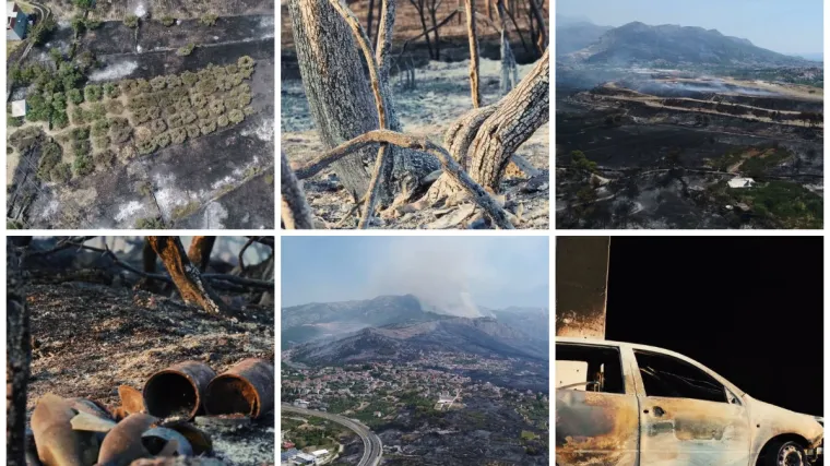 Nove snimke iz zraka otkrivaju prave razmjere nastale &scaron;tete nakon katastrofalnog požara