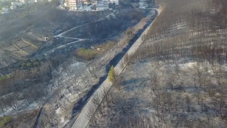 Pogledajte kako okolica Splita izgleda nakon divljanja velikog požara