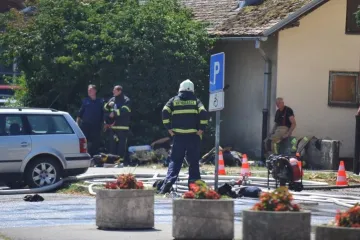 Požar na kutinskom kolodvoru zbog kvara na instalacijama