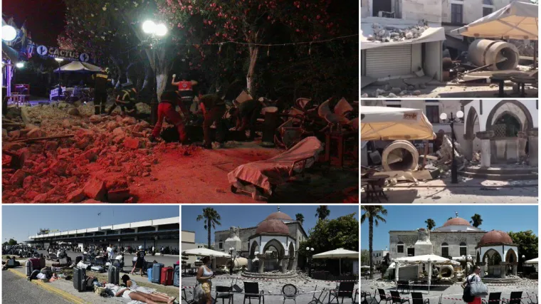 Tisuće ljudi unezvjereno spa&scaron;avalo živu glavu, hoteli se tresli poput želea