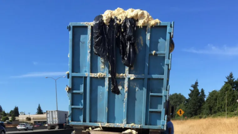 &Scaron;to to ispada iz ovog kamiona? Je li živo - ili se jede?