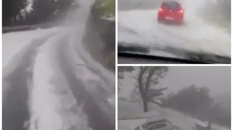 Ceste zavijene u bijelo, u prometu totalni kaos