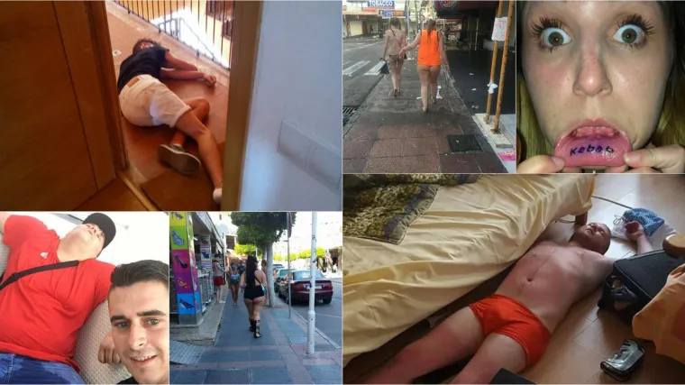 Sramotne fotografije raskala&scaron;enih britanskih turista na odmoru: bitke s njima ne vode samo Hvarani