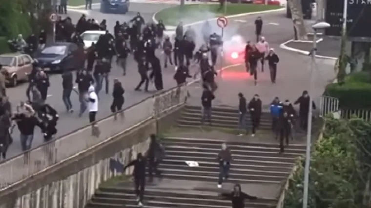 Navijački obračun Danaca i Torcide zavr&scaron;io u krvi, ima ozlijeđenih