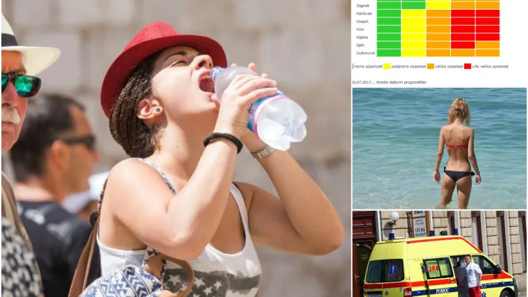 U jednom hrvatskom gradu očekuje se temperatura od čak 42 stupnja