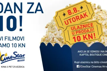 CineStar dan za 10 – pogledajte filmske hitove u kinima za 10 kuna