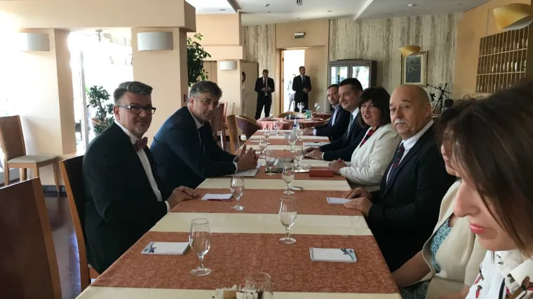 Plenković u Podgorici: 'Položaj Hrvata u Crnoj Gori dobar, potpora Zagreba kontinuirana'