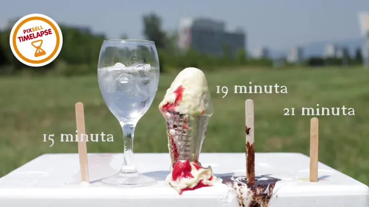 Jednosatno ledeno nadmetanje sa suncem: kako se s temperaturama većim od 40 Celzijevaca nose sladoledi?