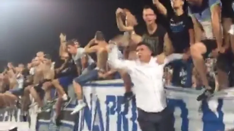 Penjao se na tribinu kod navijača, ovakvog ga jo&scaron; nismo vidjeli