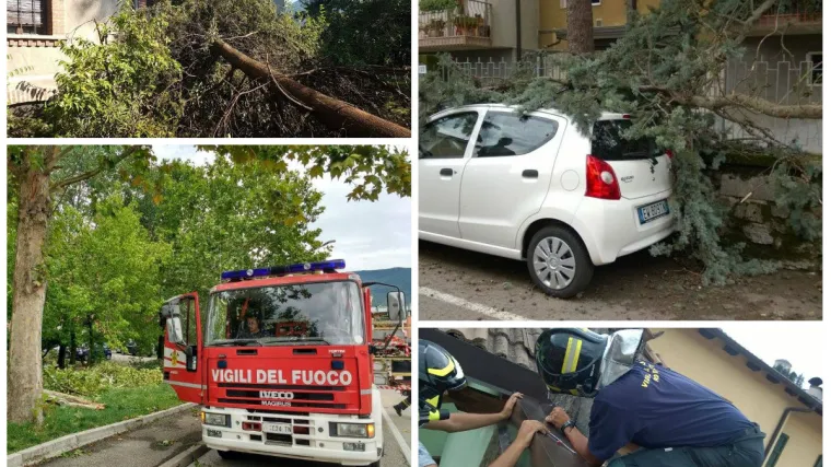 Udarale munje, vjetar ru&scaron;io stabla, aktivirala su se klizi&scaron;ta