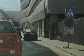 Pogledajte gdje je službeni auto parkirao načelnik osječke policije i kako se za to opravdao
