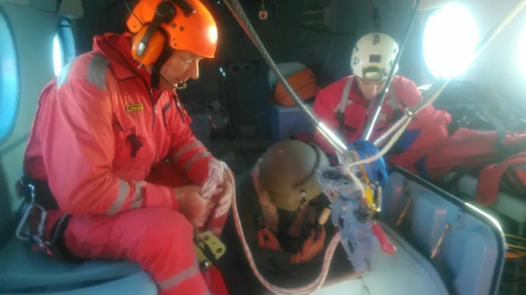 Talijana te&scaron;ko ozlijedila elisa katamarana, spa&scaron;en zahvaljujući hitroj reakciji HGSS-a i HRZ-a