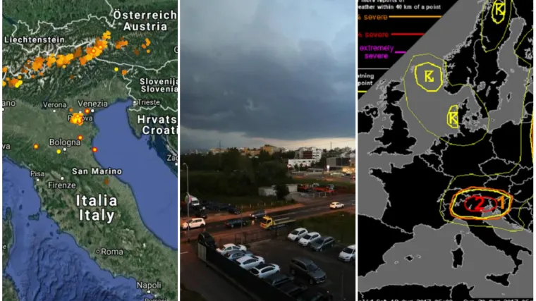 Dio Hrvatske pogodit će silovito nevrijeme, moguća je pojava tornada