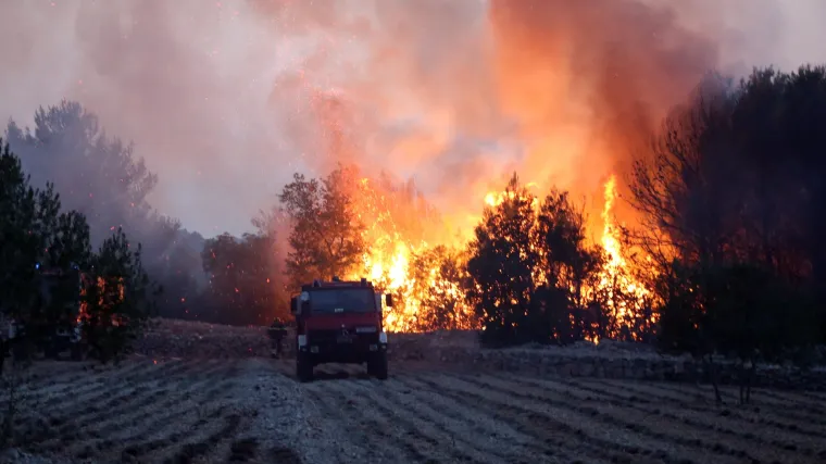 Osumnjičeni za podmetanje požara: zapalili vatru upaljačem i samo promatrali kako požar divlja