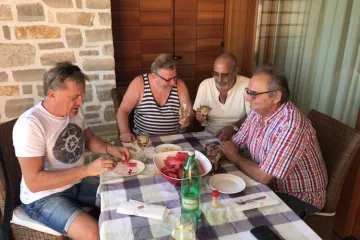 Ako sudimo po ovoj fotografiji, Glavaš i Šeks opet su si dobri