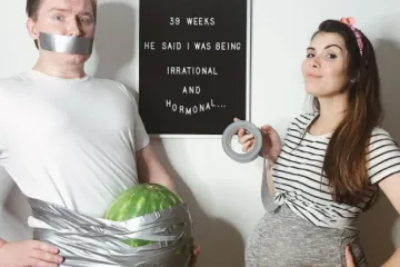 Kreativna majka pomoću fotografija pokazala kako stvarno izgleda biti trudna iz tjedna u tjedan