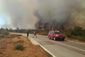 Požar kod Kistanja