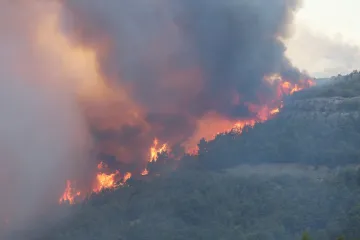 Lokaliziran požar kod Promine: borba još traje sa ostala tri aktivna u Šibensko-kninskoj županiji
