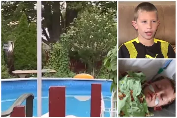 Kad ja vidio da pluta po bazenu učinio je ono što je naučio iz filma