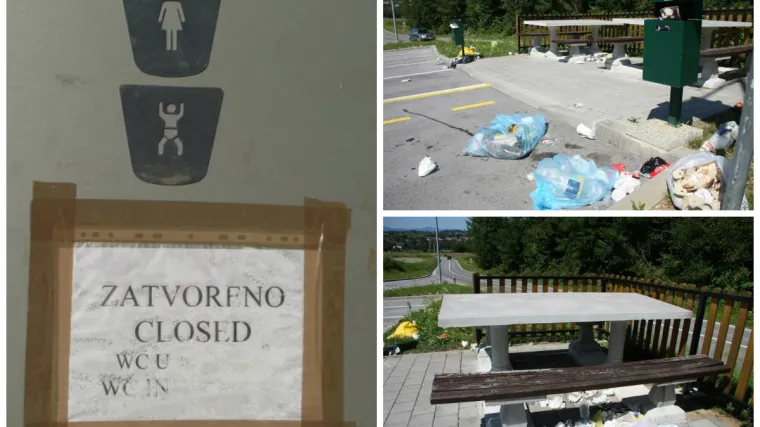 Vozače čekaju smrdljivi toaleti, izmet i otpad na parkiralištima...