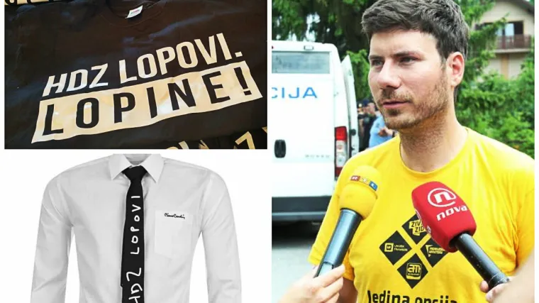 'S natpisom 'HDZ lopovi' ću doći u Sabor'