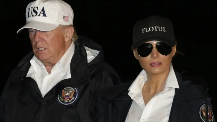 Melaniju prvo razapeli zbog visokih peta, pogledajte u čemu je onda stigla na mjesto katastrofe