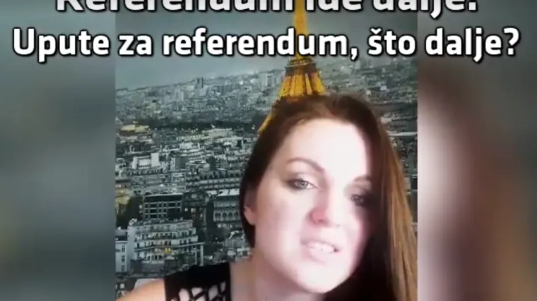 'Lice borbe protiv poreza na nekretnine' ima novi video: 'Referendum ide dalje, treba nam svaki čovjek'