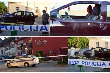 Muškarac ranjen u središtu Slatine je preminuo, nagađa se o motivima ubojstva