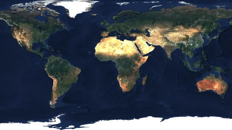 Pogledajte prekrasan pogled na Zemlju bez ijednog oblaka