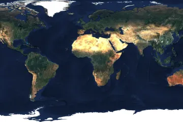 Pogledajte prekrasan pogled na Zemlju bez ijednog oblaka