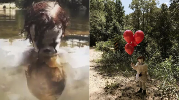 Dječak (3) tjera strah u kosti rekonstruirajući scene iz filma 'Ono'