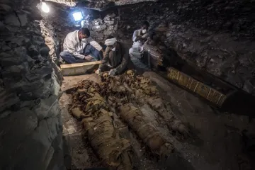 U grobnici zlatara pronađene mumije i sarkofag