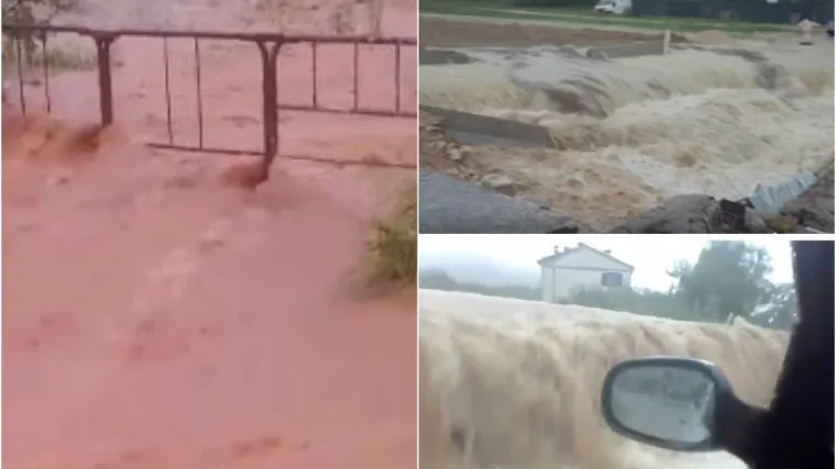 Nabujala rijeka odnijela nasip, neki dijelovi poplavljeni