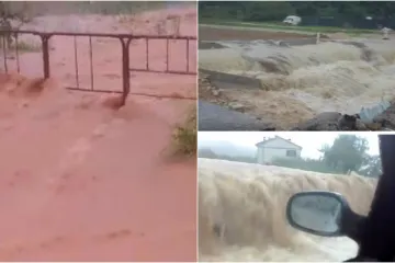 Nabujala rijeka odnijela nasip, neki dijelovi poplavljeni