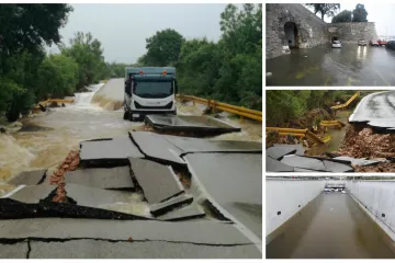 UDAR 25.000 MUNJA! Nezapamćena poplava u Zadru u brojkama...
