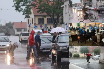 Slijedi novo osvježenje uz obilnu kišu, pljuskove i grmljavinu