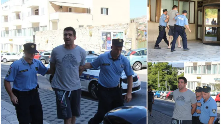 Pljačka&scaron; iz Dubrovnika istrgao se policajcima iz ruku i okomio se na novinare