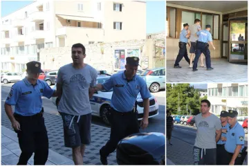 Pljačkaš iz Dubrovnika istrgao se policajcima iz ruku i okomio se na novinare