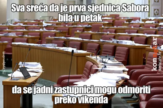 Jako su se naradili