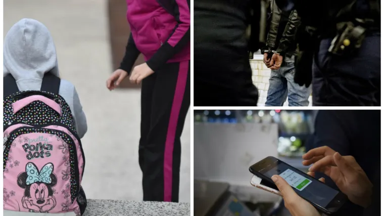 'Pravi se da radi ne&scaron;to na mobitelu, ali zapravo slika. Vadi mobitel čim vidi djecu'