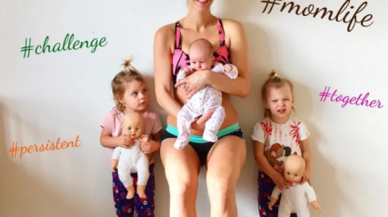 Pogledajte ovu aktivnu mamu kako uživa u vježbanju sa svojom djecom