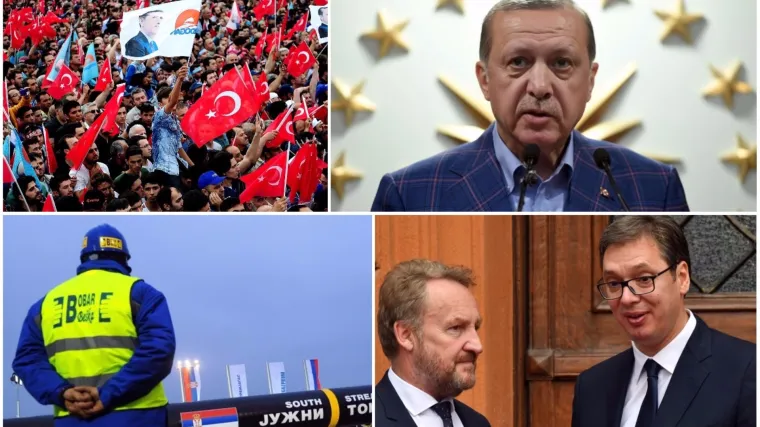 'Njegov plan o obnovi Osmanskog carstva počinje u Srbiji'