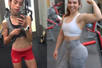Kakva transformacija: Od pretjerane mršavosti do lijepo izgrađenog tijela u samo godinu dana