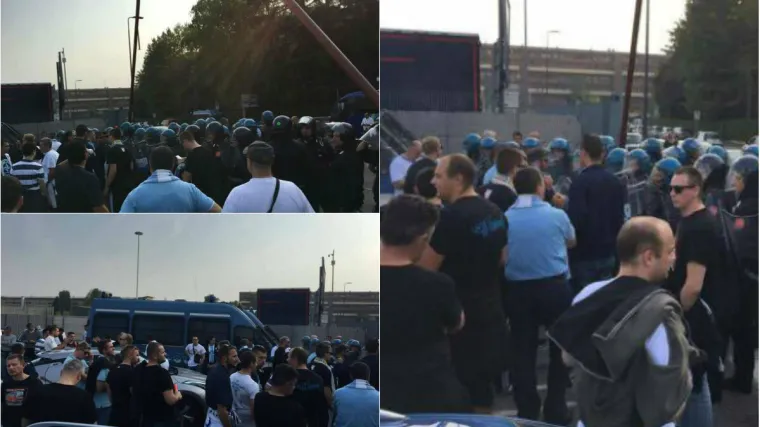 Policija prvo zatočila, a onda i deset minuta tukla navijače Rijeke! Ima ozlijeđenih