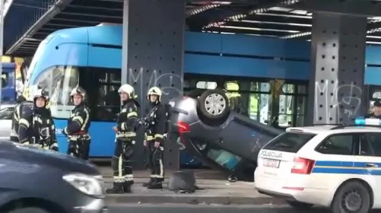 Nesreća kod nadvožnjaka kod Autobusnog kolodvora