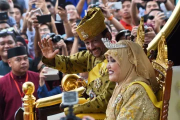 ZLATNA PARADA: Bogati sultan proslavio 50 godina vlasti