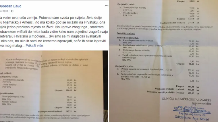 'Zbog 25 kuna sad moram platiti 700'