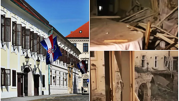 Jugoslavenski su zrakoplovi ispalili šest raketa, jedna je pogodila palaču...